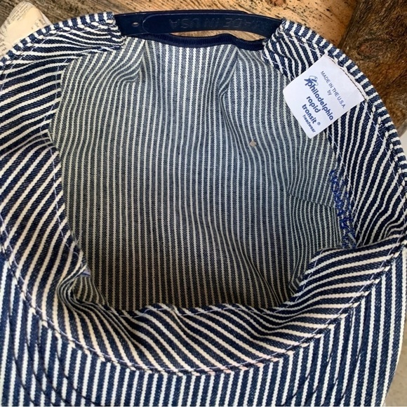 VTG Train Engineer's Conductor Cap / Hat Horn Rapids Railroad Rail Works Philly - Picture 7 of 10